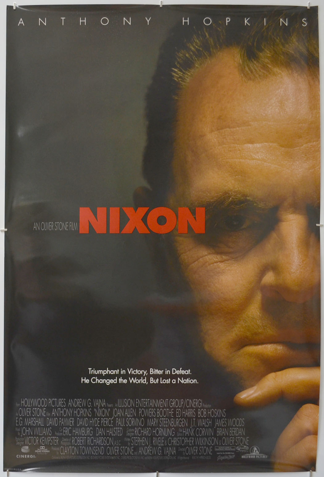 Nixon (Release Version) Original One Sheet Poster - Film Poster - Movie Poster