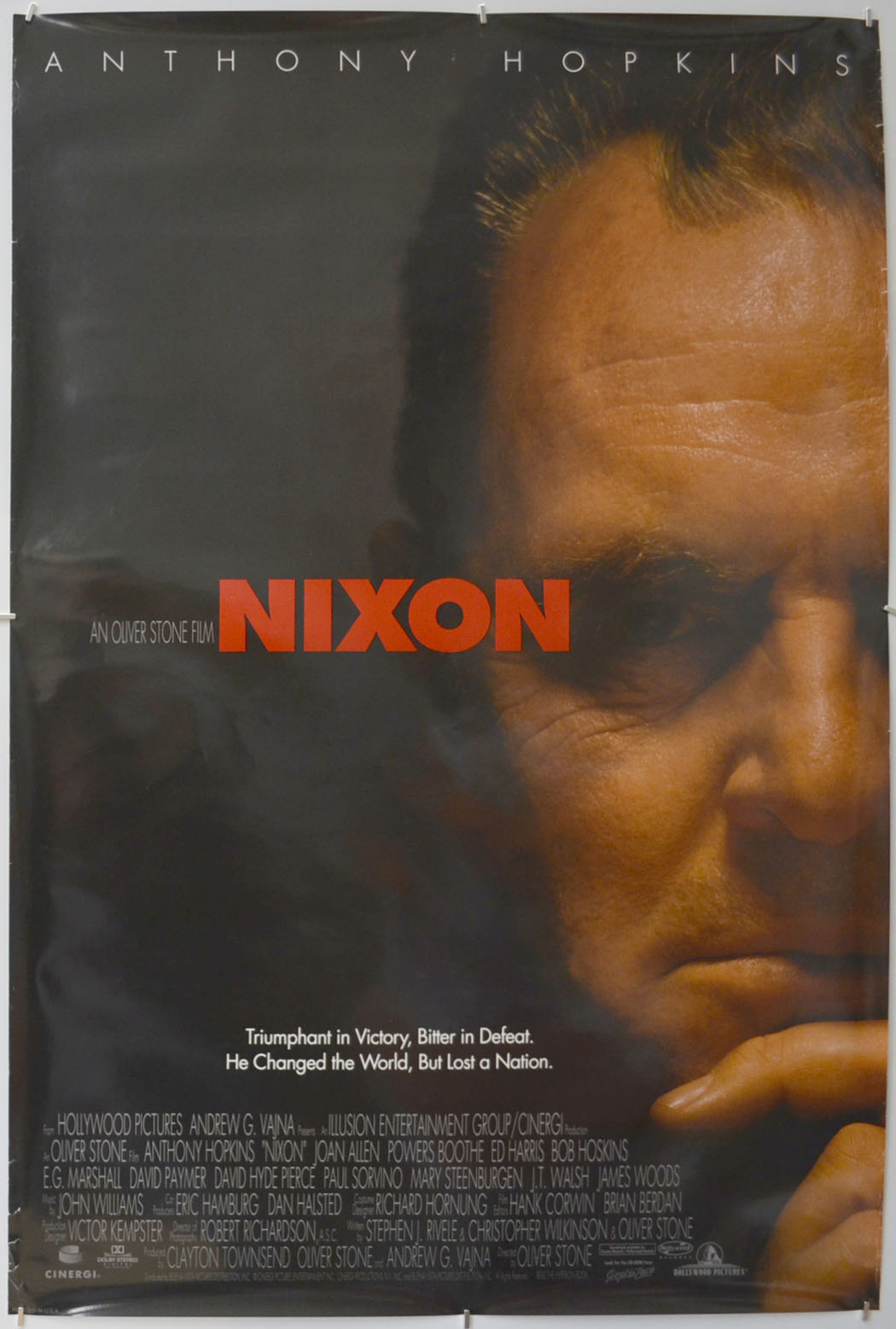 Nixon (Release Version) Original One Sheet Poster - Film Poster - Movie Poster