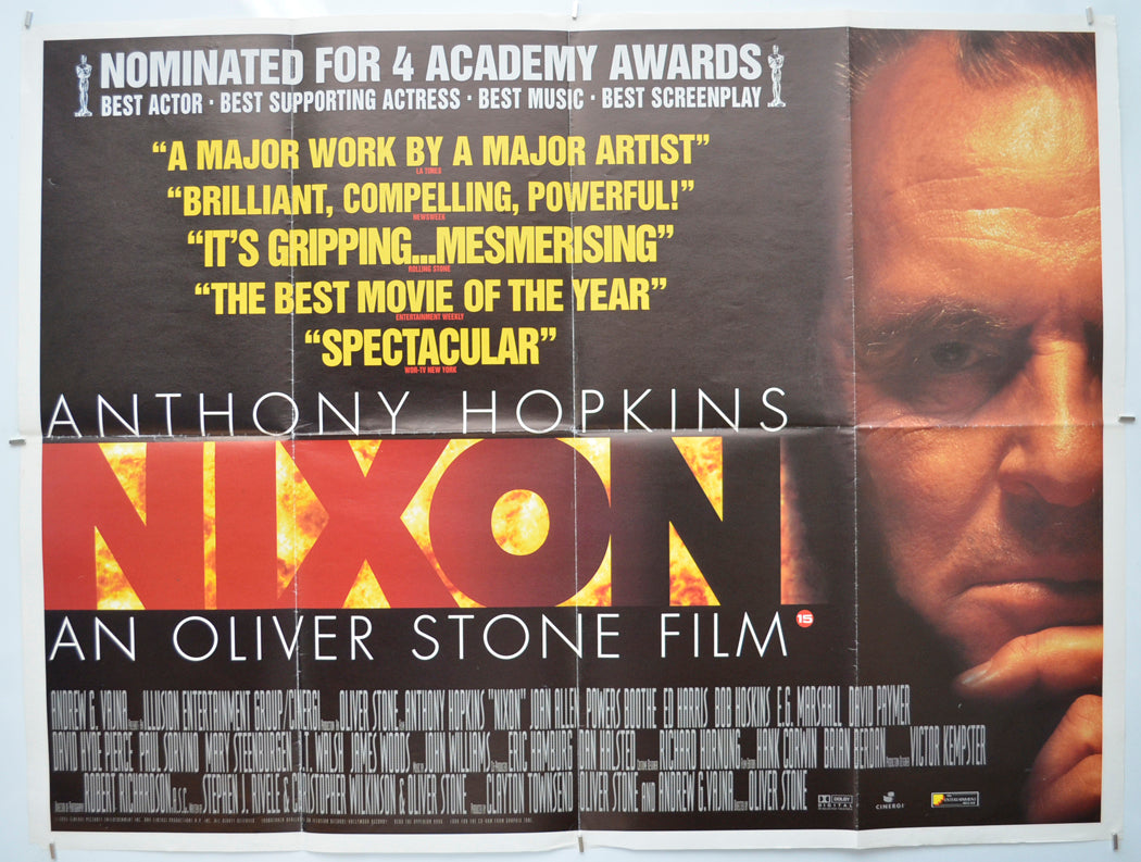 Nixon - Original Quad Poster - Film Poster - Movie Poster