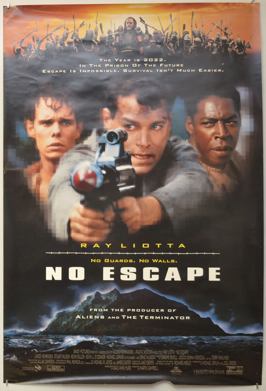 No Escape Original One Sheet Poster - Film Poster - Movie Poster