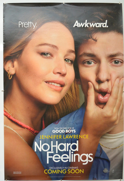 No Hard Feelings Original One Sheet Poster - Film Poster - Movie Poster 