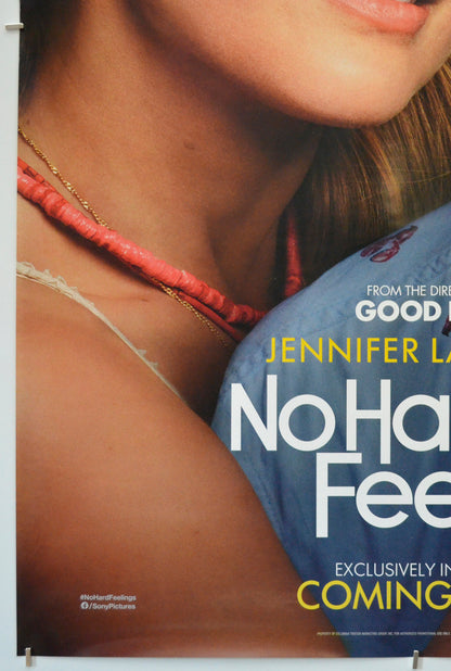 NO HARD FEELINGS (Bottom Left) Cinema One Sheet Movie Poster 