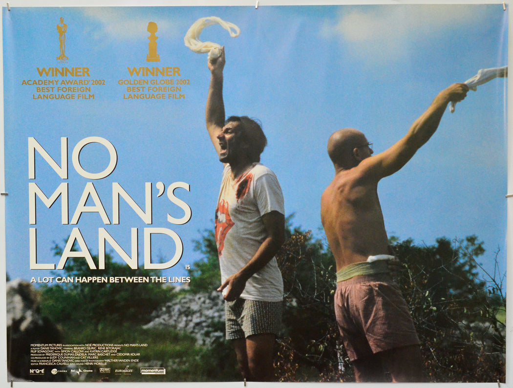 No Man's Land - Original Quad Poster - Film Poster - Movie Poster