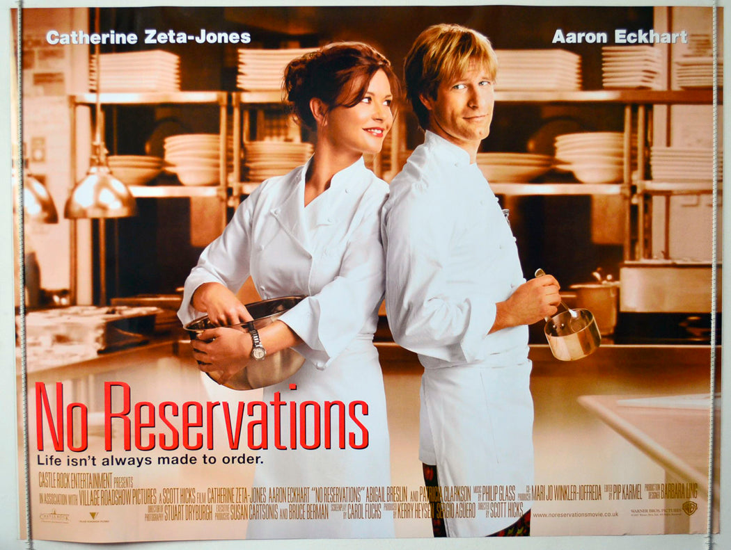 No Reservations Original British Quad Poster - Movie Poster