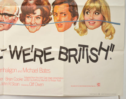 NO SEX PLEASE WE’RE BRITISH (Bottom Right) Cinema Quad Movie Poster 