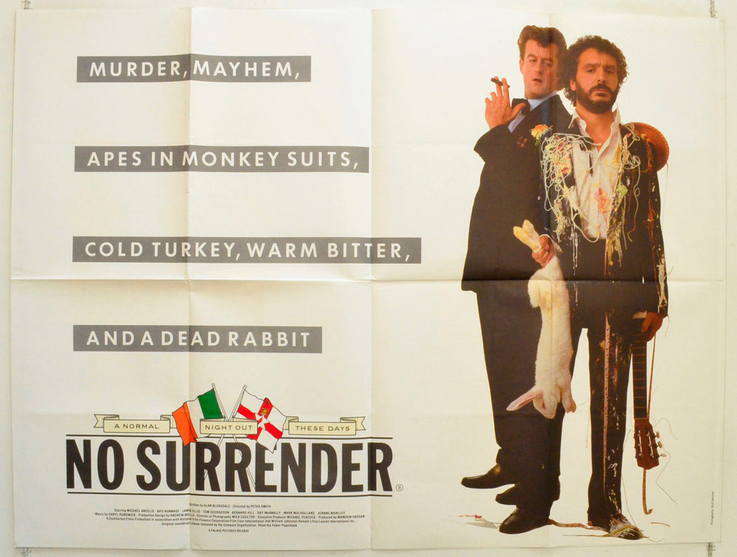 No Surrender Original British Quad Poster - Film Poster - Movie Poster 