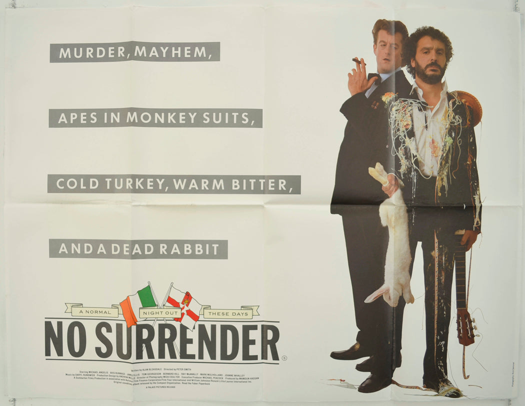 No Surrender   Original Quad Poster - Film Poster - Movie Poster 