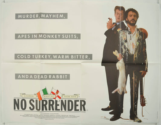 No Surrender   Original Quad Poster - Film Poster - Movie Poster 