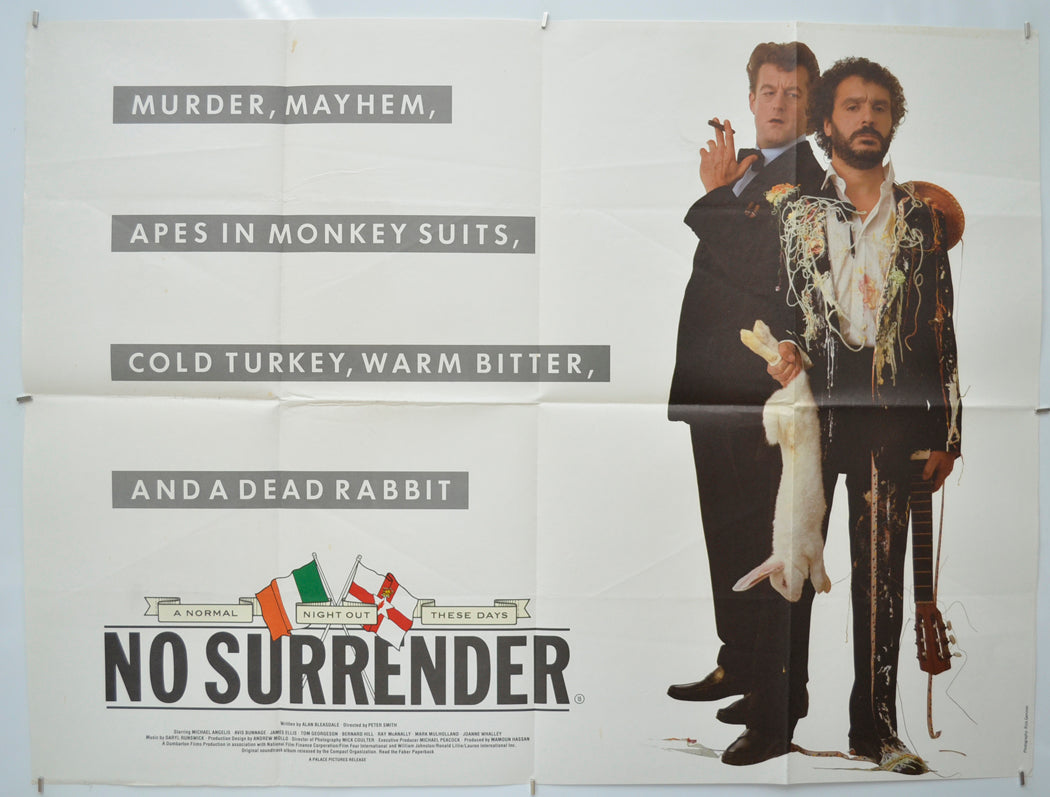 No Surrender - Original Quad Poster - Film Poster - Movie Poster