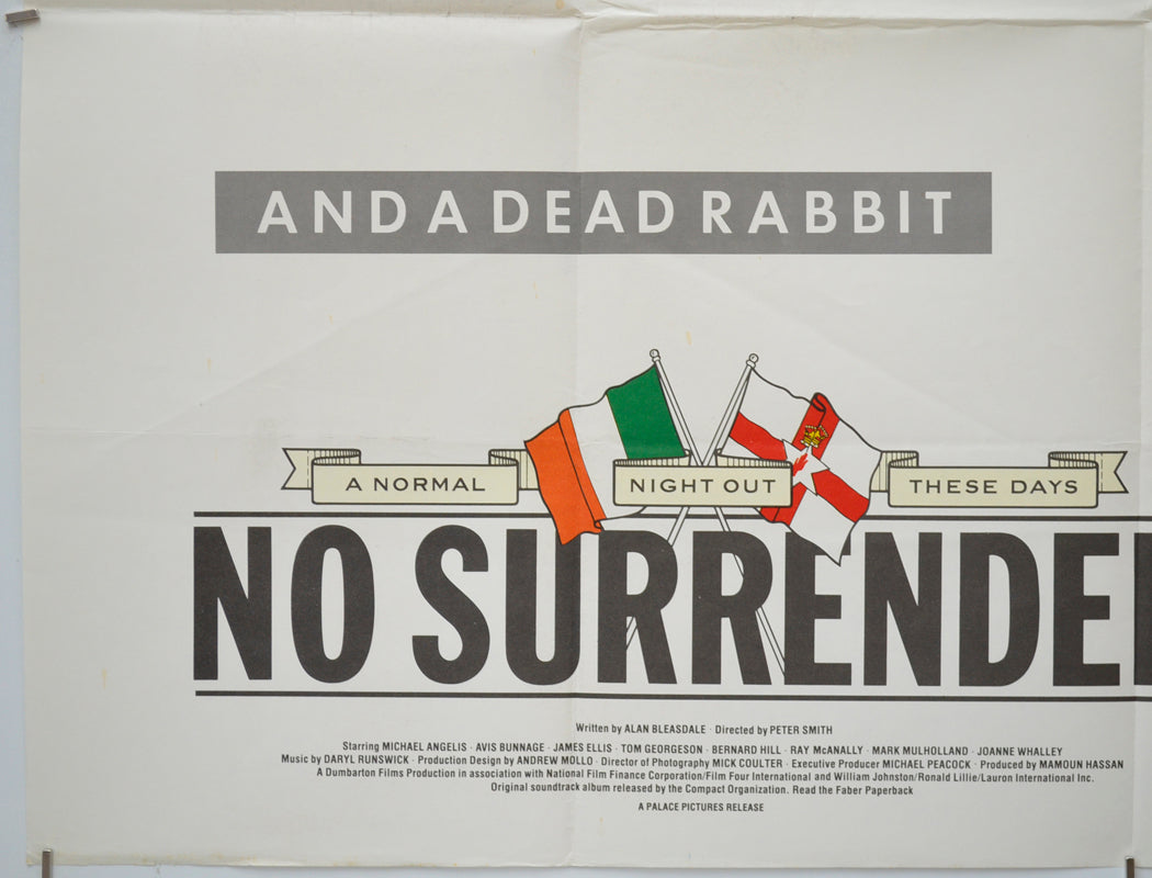 NO SURRENDER (Bottom Left) Cinema Quad Movie Poster 