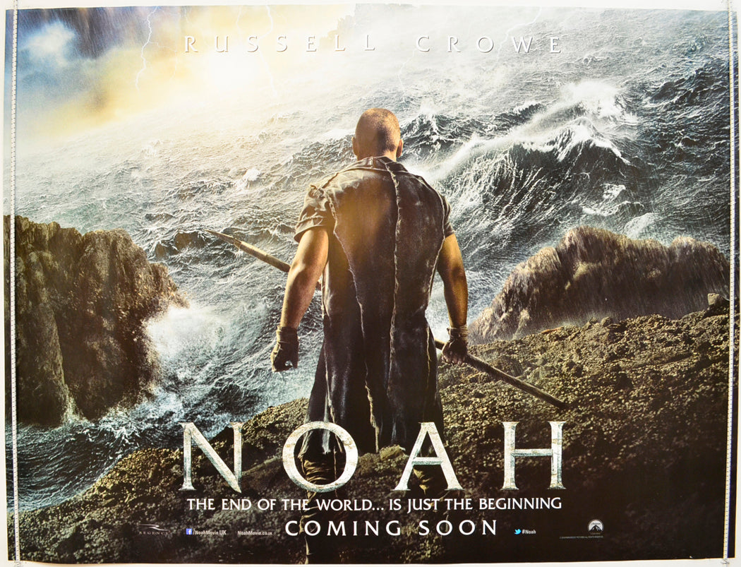 Noah  (Teaser / Advance Version)   Original Quad Poster - Film Poster - Movie Poster  