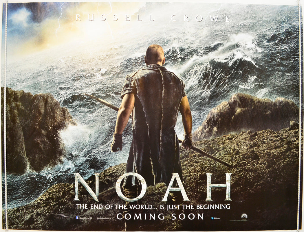 Noah  (Teaser / Advance Version)   Original Quad Poster - Film Poster - Movie Poster  