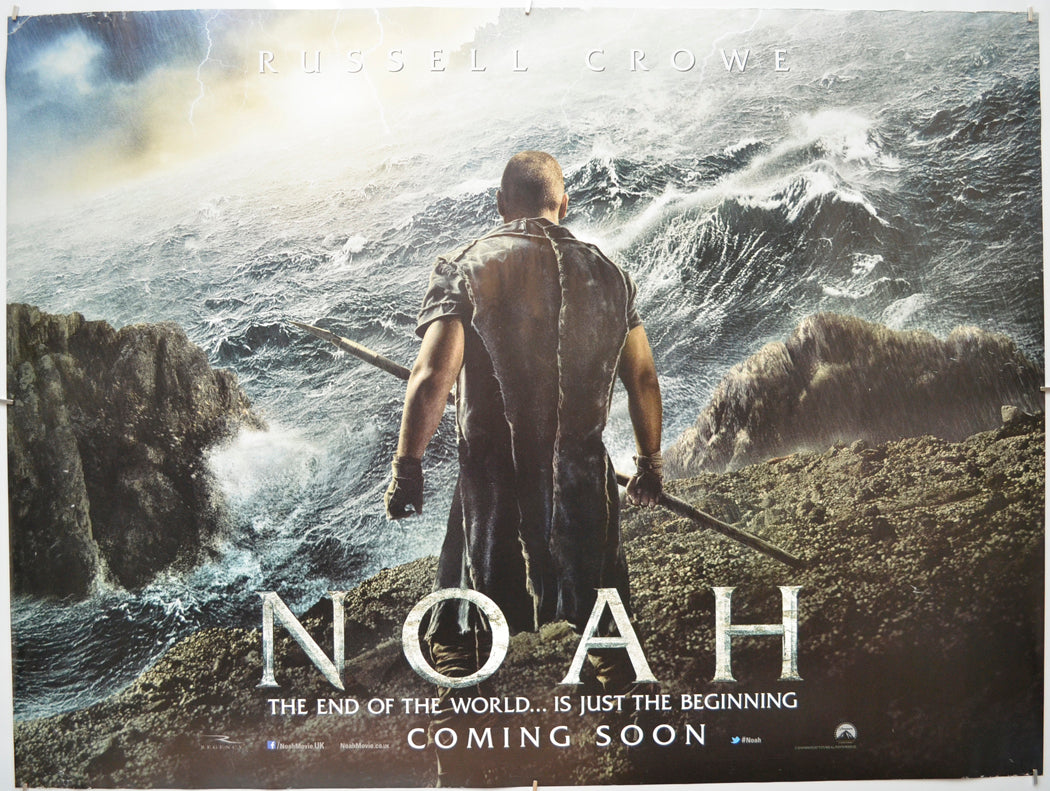 Noah (Teaser / Advance Version) Original Quad Poster - Film Poster - Movie Poster