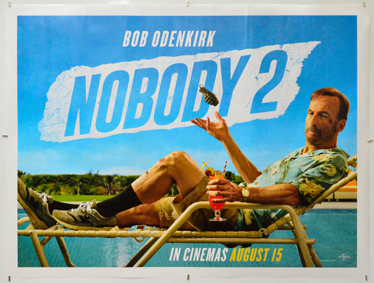Nobody 2 - Original Quad Poster - Film Poster - Movie Poster