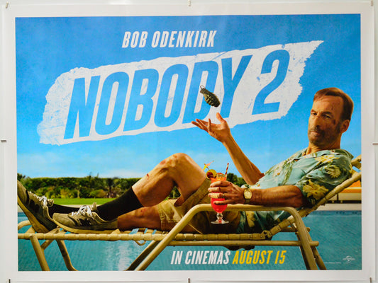 Nobody 2 - Original Quad Poster - Film Poster - Movie Poster