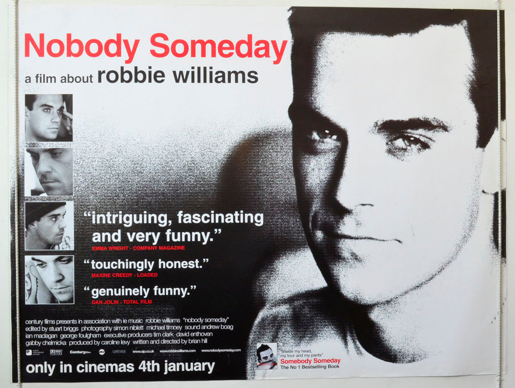 Nobody Someday Original British Quad Poster - Movie Poster