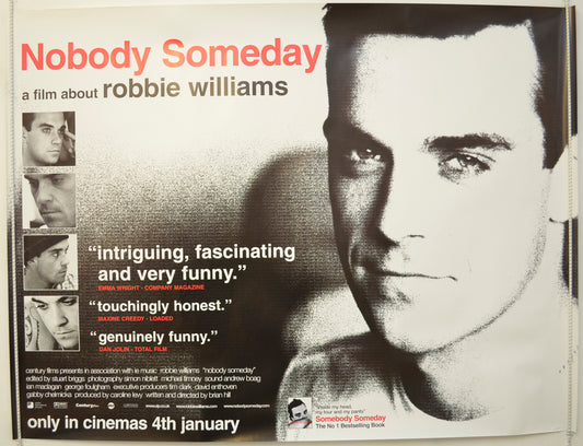 Nobody Someday Original Quad Poster - Film Poster - Movie Poster  