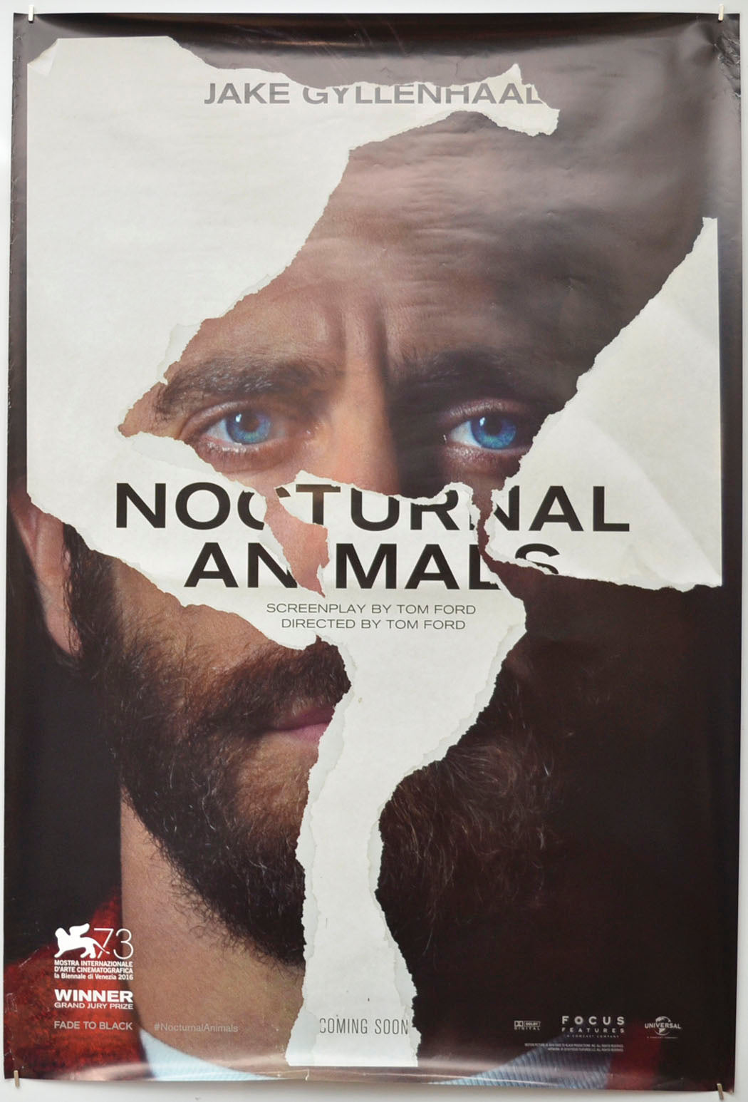 Nocturnal Animals (Teaser / Advance Version 2) Original One Sheet Poster - Film Poster - Movie Poster