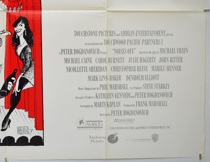 NOISES OFF (Bottom Right) Cinema Quad Movie Poster 