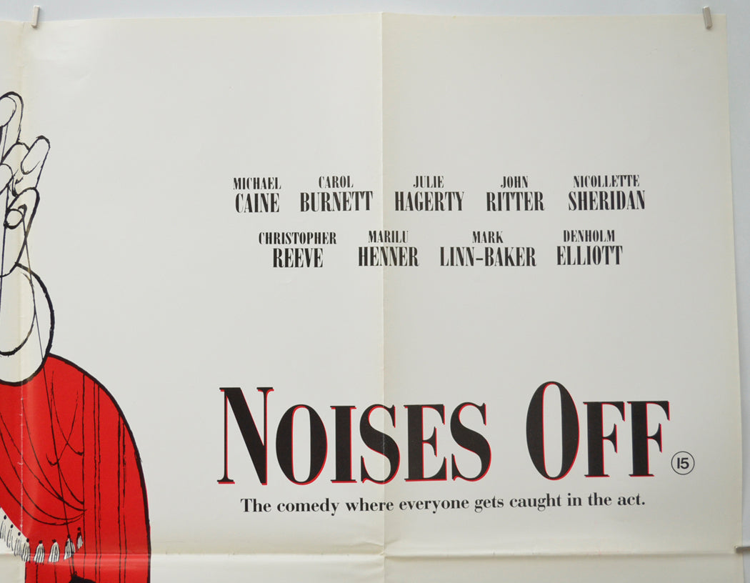 NOISES OFF (Top Right) Cinema Quad Movie Poster 