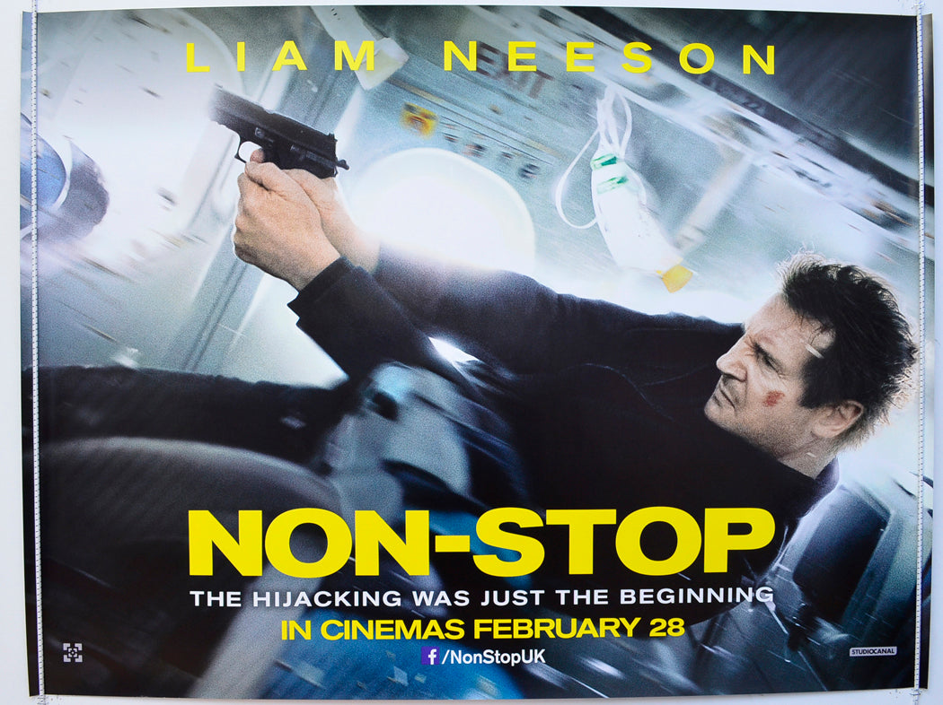 Non-Stop  Original British Quad Poster - Film Poster - Movie Poster 