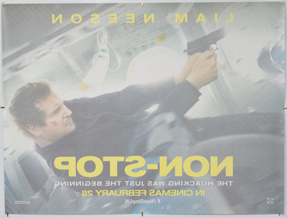 Non-Stop (Back) Cinema Quad Movie Poster 