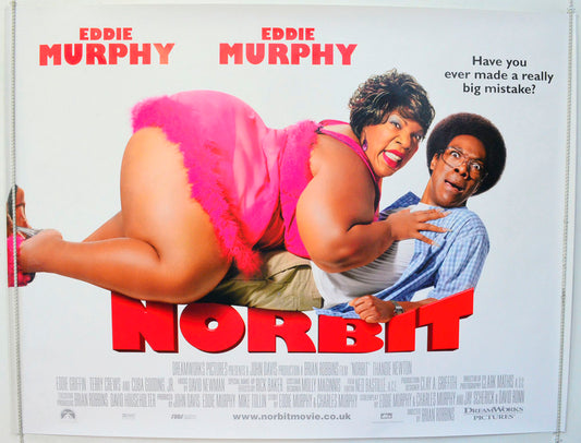 Norbit Original British Quad Poster - Film Poster - Movie Poster 