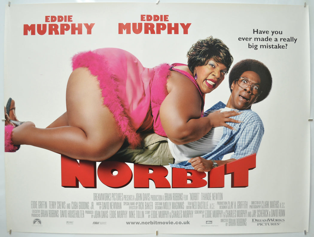 Norbit Original Quad Poster - Film Poster - Movie Poster