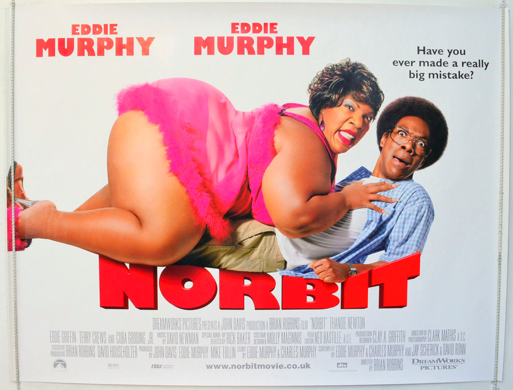 Norbit Original British Quad Poster - Film Poster - Movie Poster 