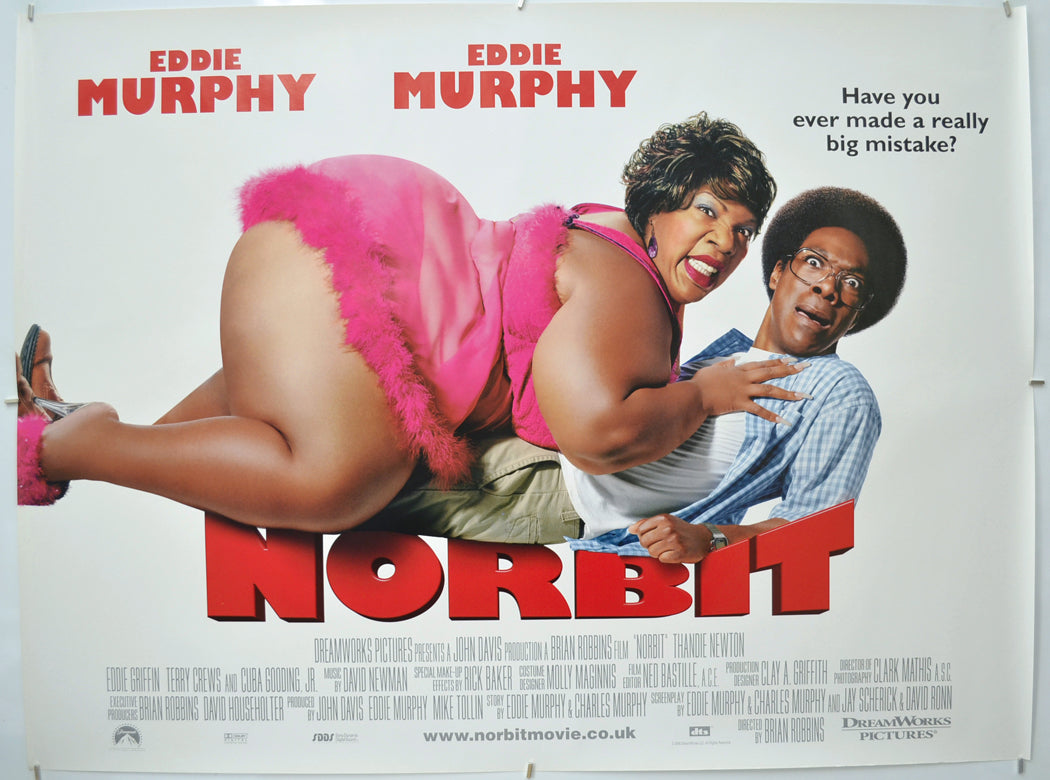 Norbit Original Quad Poster - Film Poster - Movie Poster