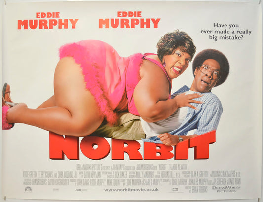 Norbit Original Quad Poster - Film Poster - Movie Poster