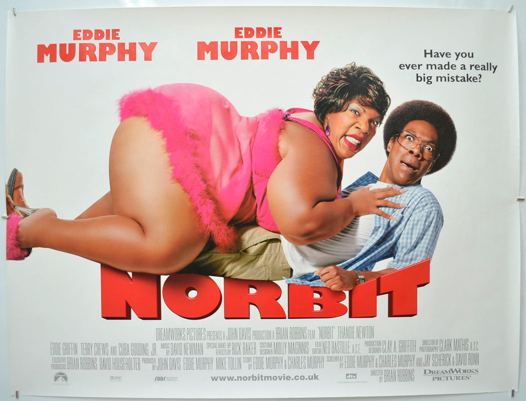 Norbit Original Quad Poster - Film Poster - Movie Poster