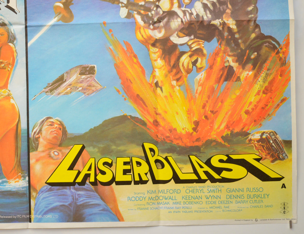 NORSEMAN / LASERBLAST (Bottom Right) Cinema Quad Movie Poster 