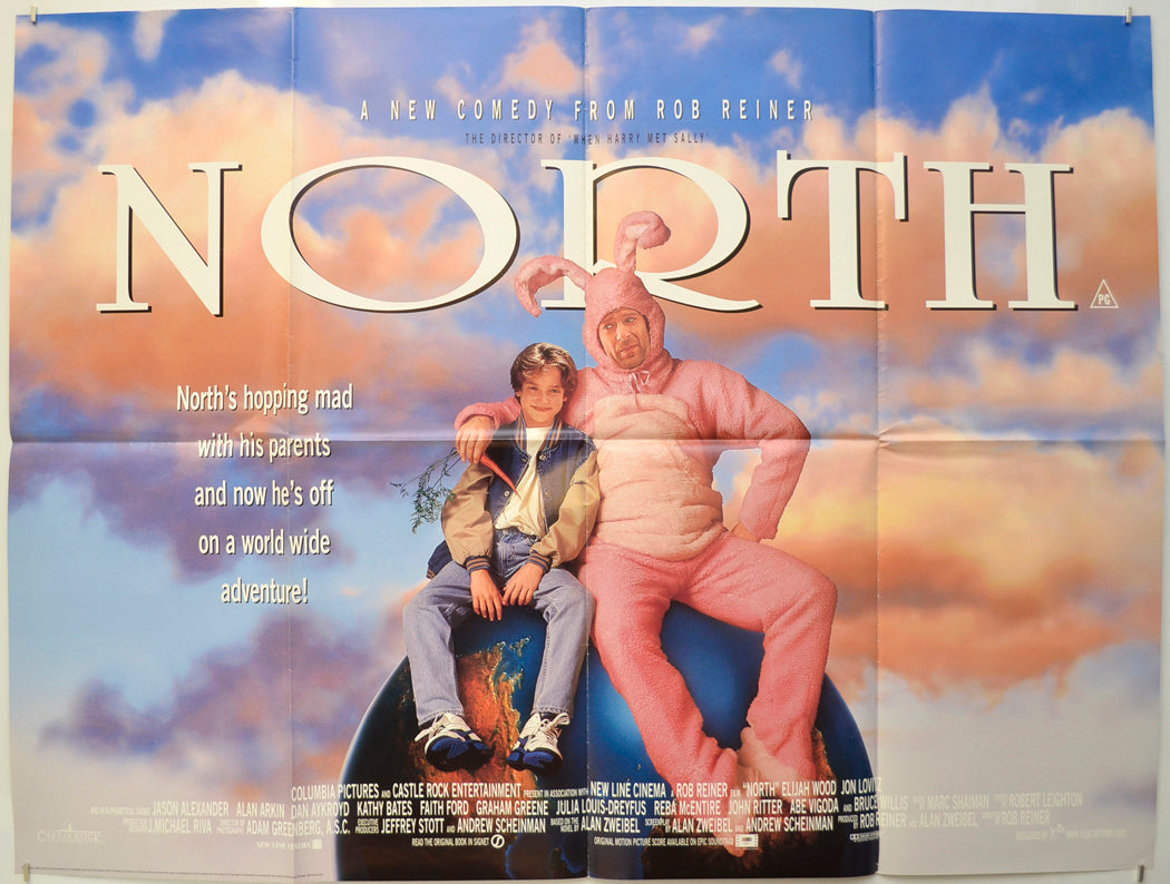 North Original Quad Poster - Film Poster - Movie Poster