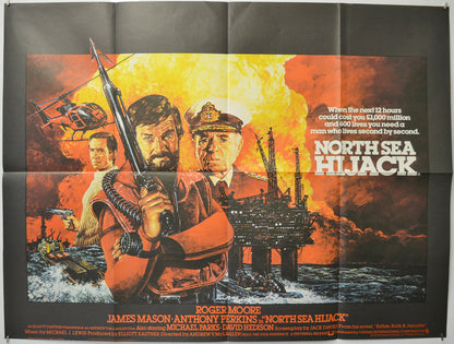 North Sea Hijack  Original Quad Poster - Film Poster - Movie Poster