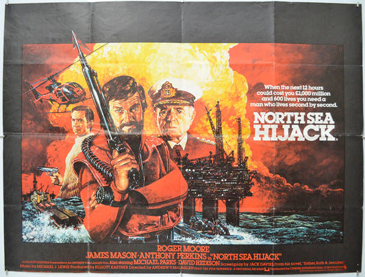 North Sea Hijack  Original Quad Poster - Film Poster - Movie Poster