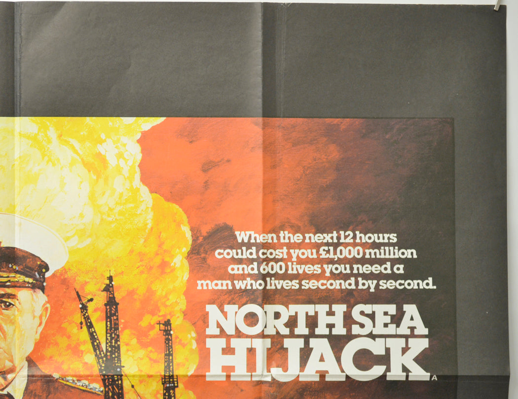 NORTH SEA HIJACK (Top Right) Cinema Quad Movie Poster 