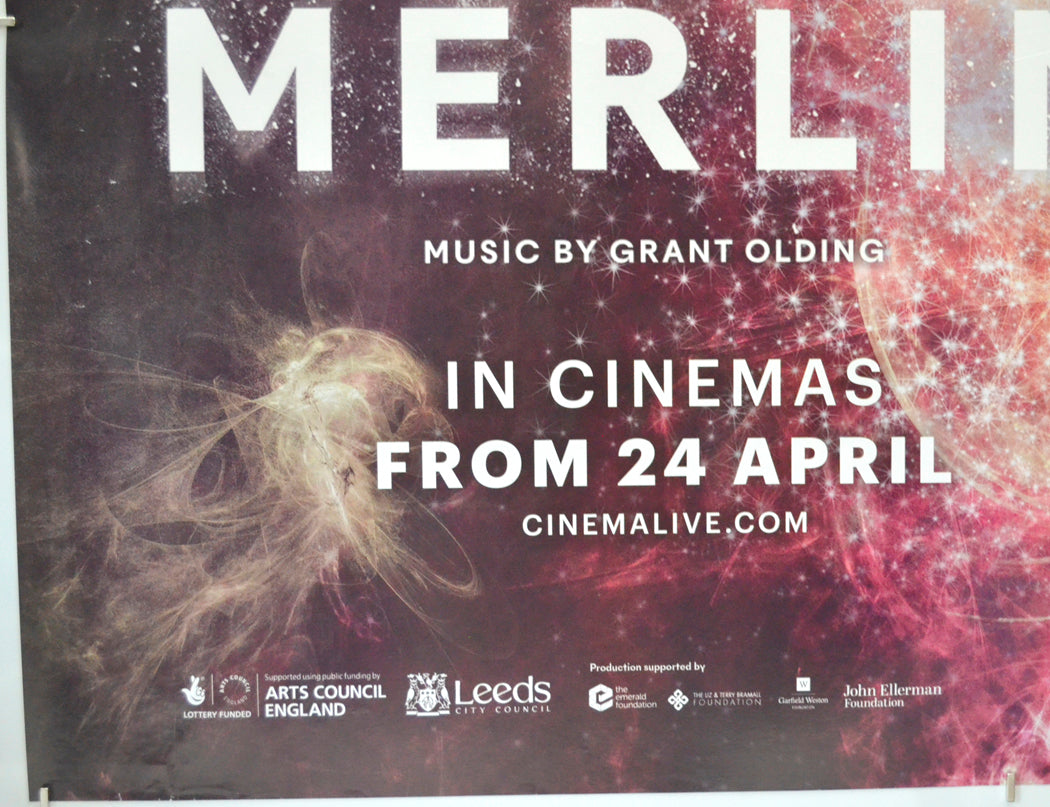 NORTHERN BALLET : MERLIN (Bottom Left) Cinema Quad Movie Poster 