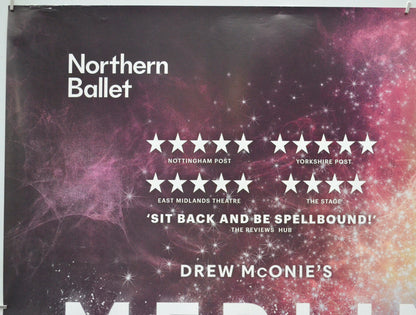 NORTHERN BALLET : MERLIN (Top Left) Cinema Quad Movie Poster 