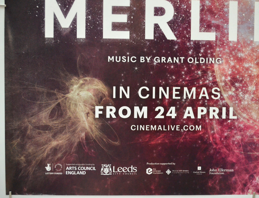 NORTHERN BALLET : MERLIN (Bottom Left) Cinema Quad Movie Poster 