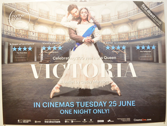 Northern Ballet: Victoria Original Quad Poster - Film Poster - Movie Poster