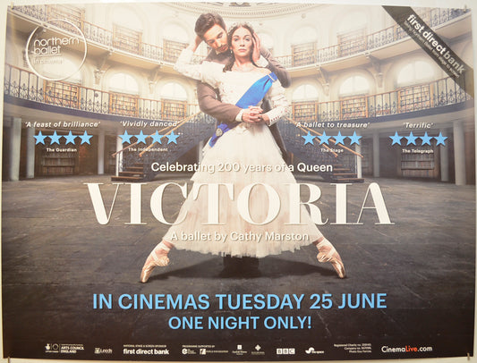 Northern Ballet: Victoria Original Quad Poster - Film Poster - Movie Poster