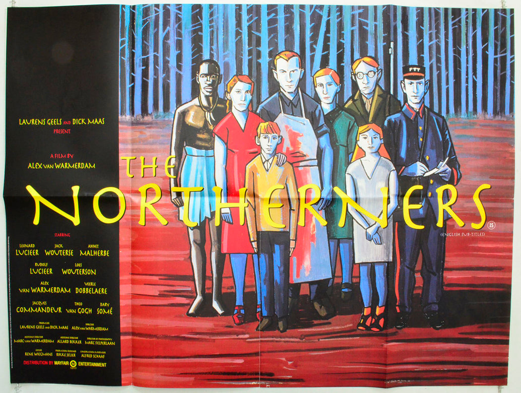 Northerners  (a.k.a De noorderlingen)   Original British Quad Poster - Film Poster - Movie Poster 