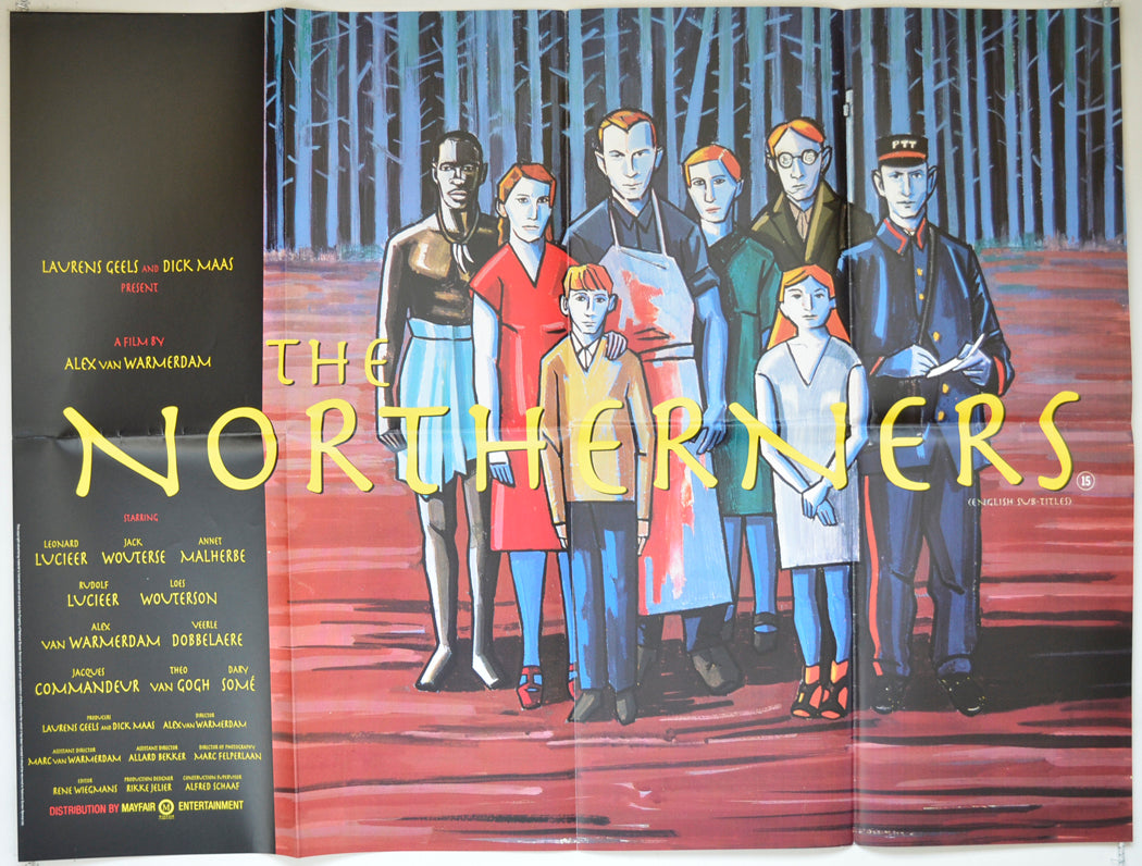 Northerners  (a.k.a De noorderlingen)  Original Quad Poster - Film Poster - Movie Poster 