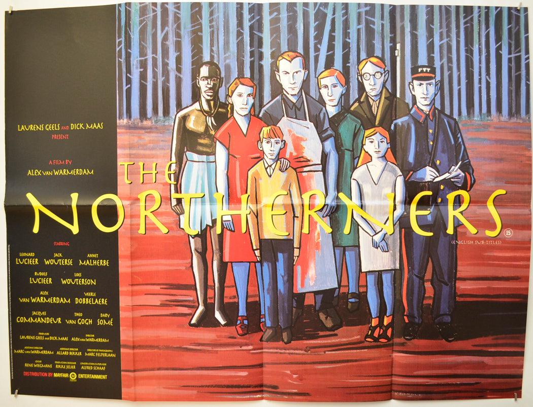 The Northerners (a.k.a De noorderlingen) Original Quad Poster - Film Poster - Movie Poster