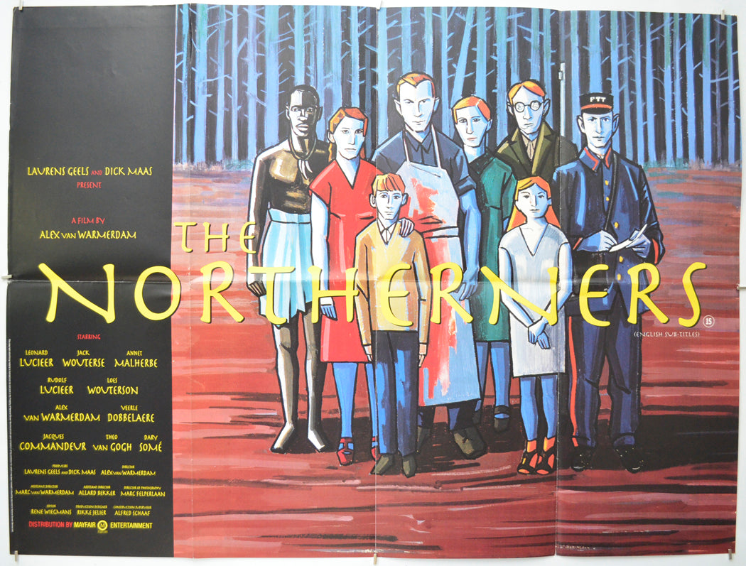 The Northerners (a.k.a De noorderlingen) - Original Quad Poster - Film Poster - Movie Poster