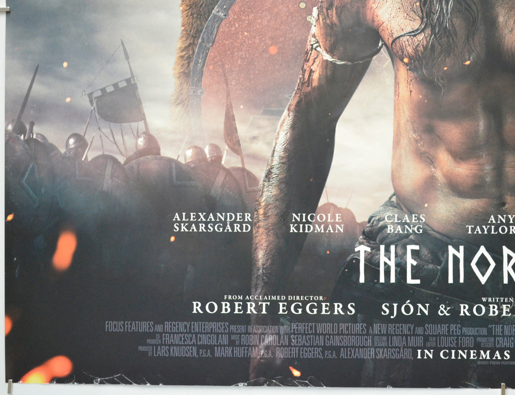 THE NORTHMAN (Bottom Left) Cinema Quad Movie Poster 