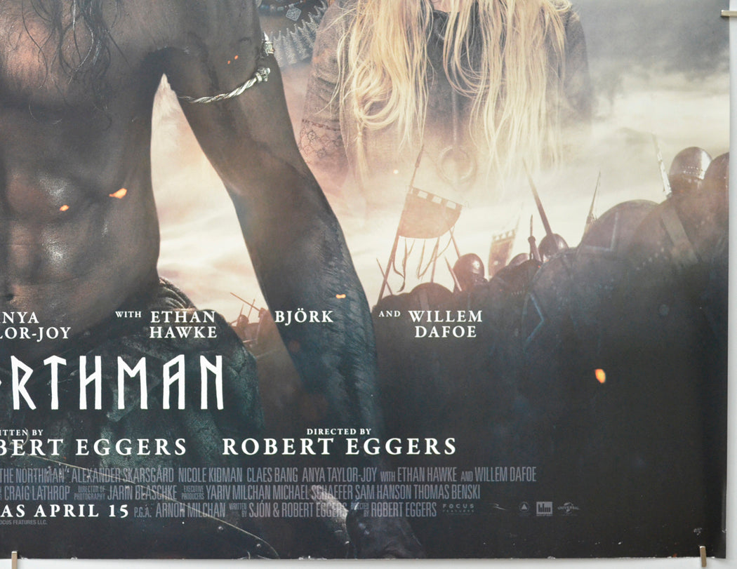 THE NORTHMAN (Bottom Right) Cinema Quad Movie Poster 