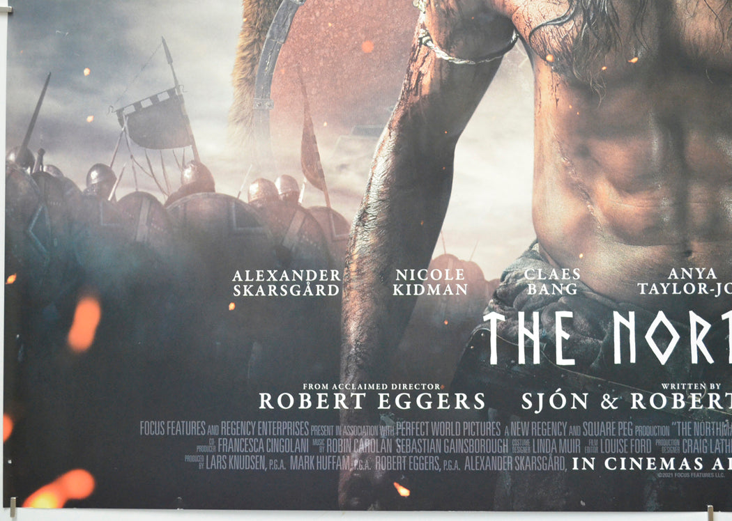 THE NORTHMAN (Bottom Left) Cinema Quad Movie Poster 