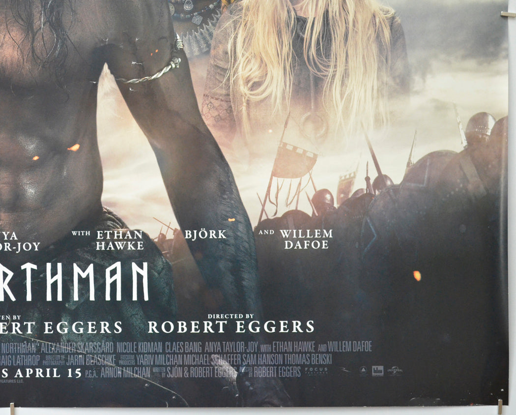 THE NORTHMAN (Bottom Right) Cinema Quad Movie Poster 